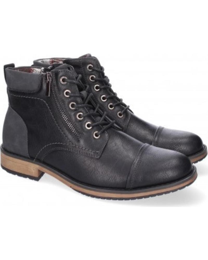 BOTAS DE CUERO SPORT3PUNTO0 VRAE-96 CON CREMALLERA LATERAL VARIOS COLORES