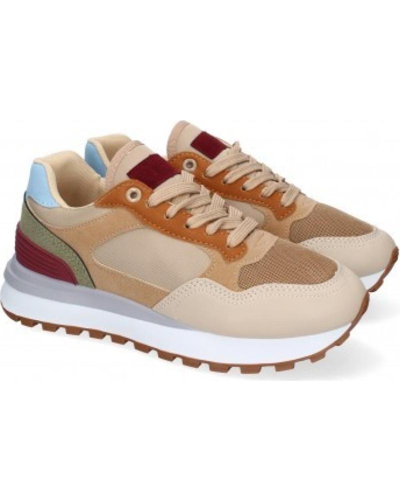 ZAPATILLAS CASUAL MUJER SPORT3PUNTO0 TT-56 BEIGE VARIOS COLORES