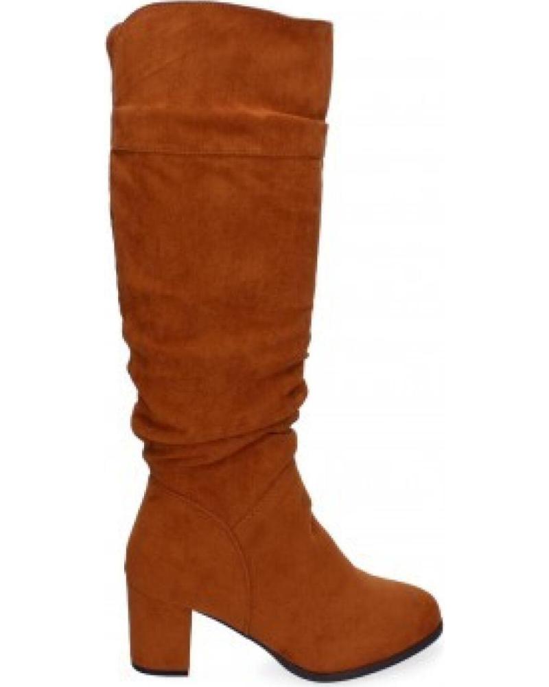 BOTAS ALTAS MUJER SPORT3PUNTO0 MODELO ZS-93 - COLOR CAMEL VARIOS COLORES