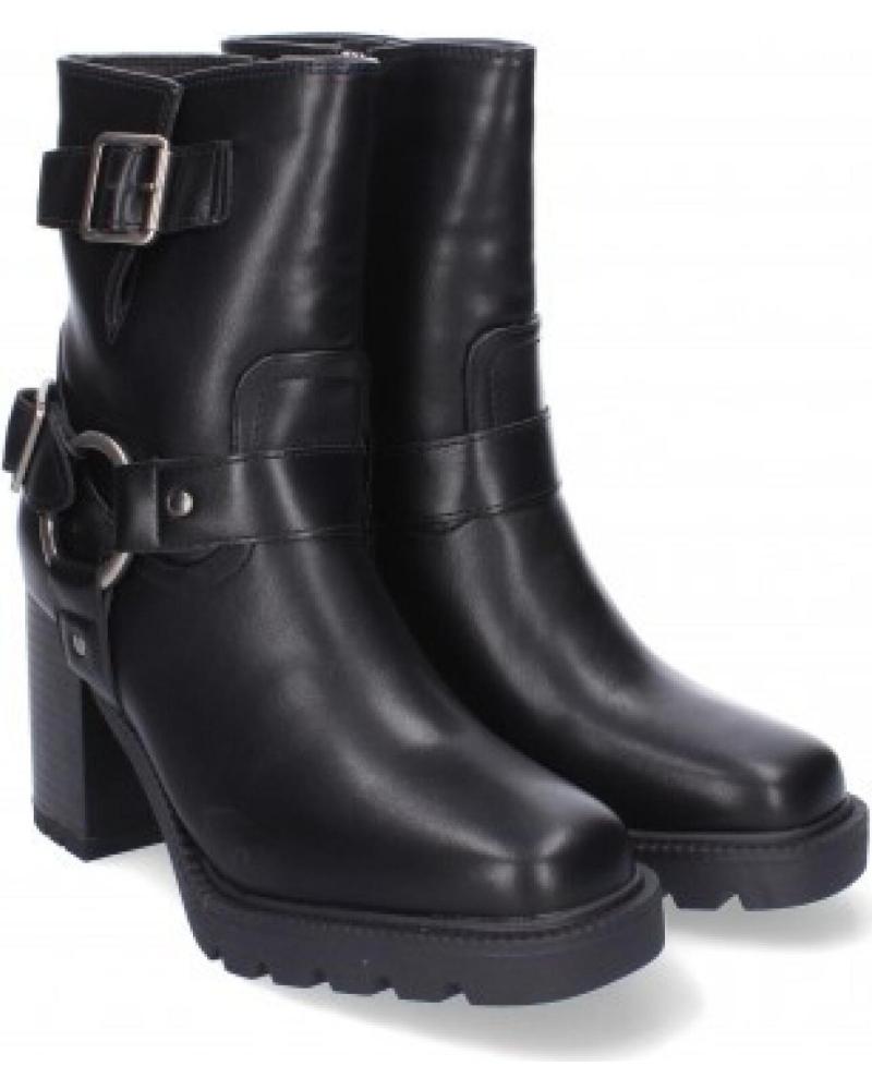 BOTAS MOTERAS MUJER SPORT3PUNTO0 S-3411 CON HEBILLAS VARIOS COLORES