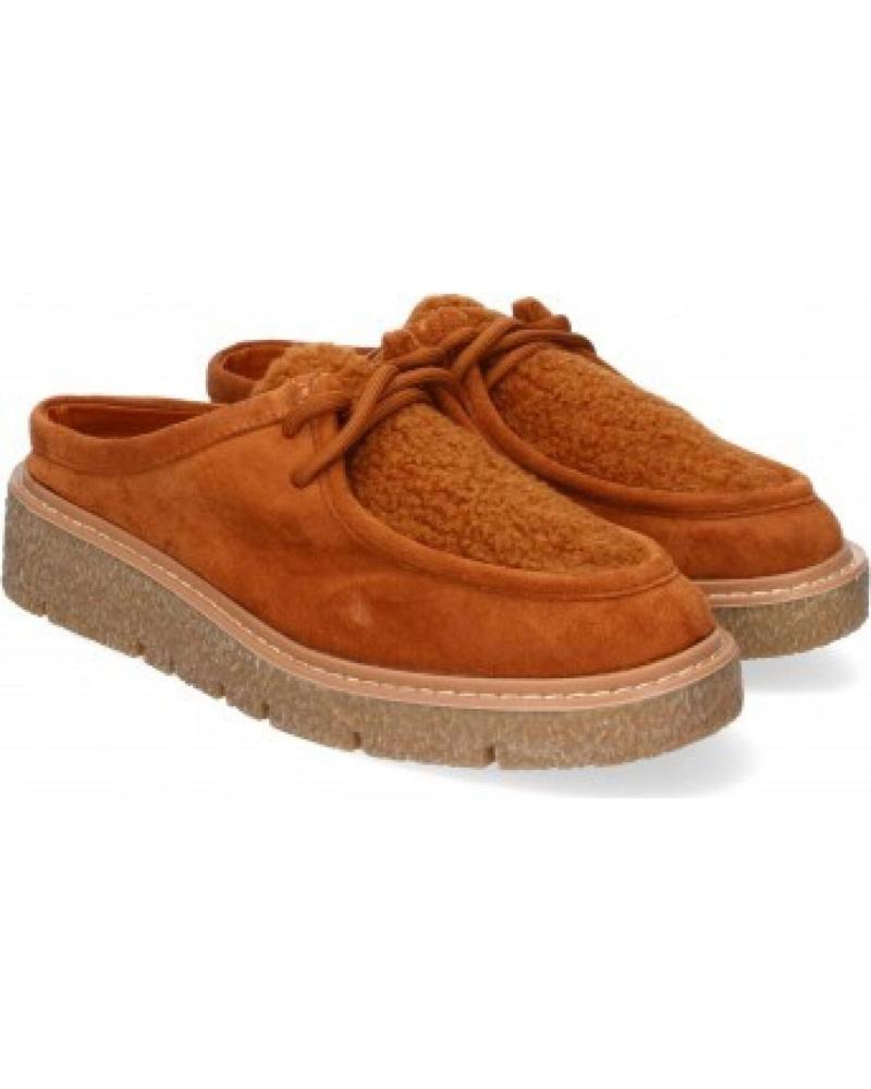 ZAPATILLAS CASUAL MULE SPORT3PUNTO0 YZ24-040 MUJER CAMEL VARIOS COLORES