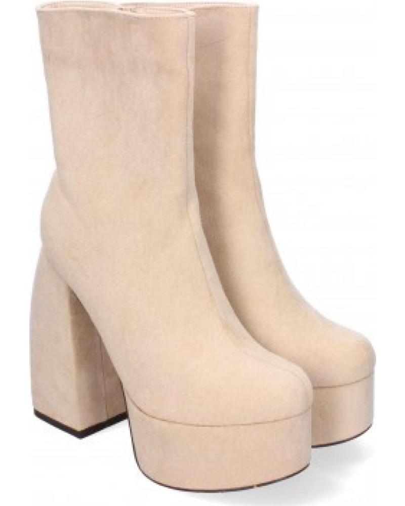 BOTAS DE PLATAFORMA MUJER SPORT3PUNTO0 YZ22-15 BEIGE VARIOS COLORES
