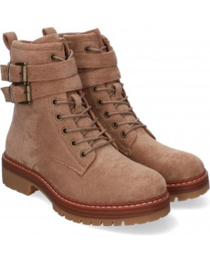 BOTAS MUJER SPORT3PUNTO0 YZ24-008 KAKI CON HEBILLAS VARIOS COLORES