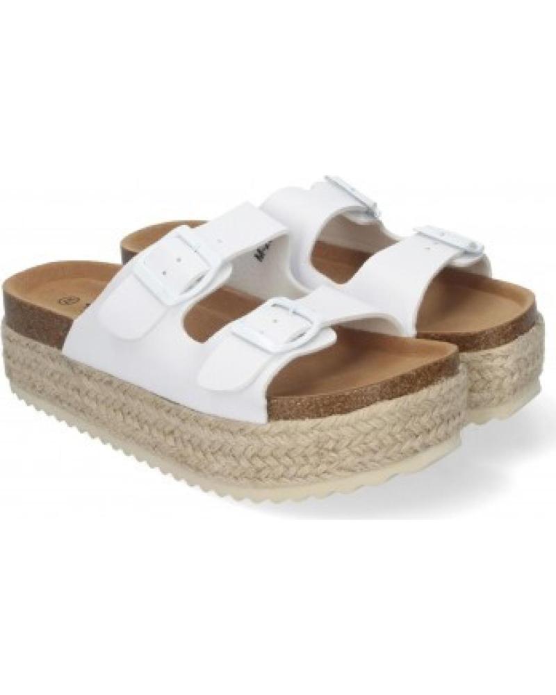 SANDALIAS DE DEDO SPORT3PUNTO0 M-239 CON PLATAFORMA BLANCAS VARIOS COLORES