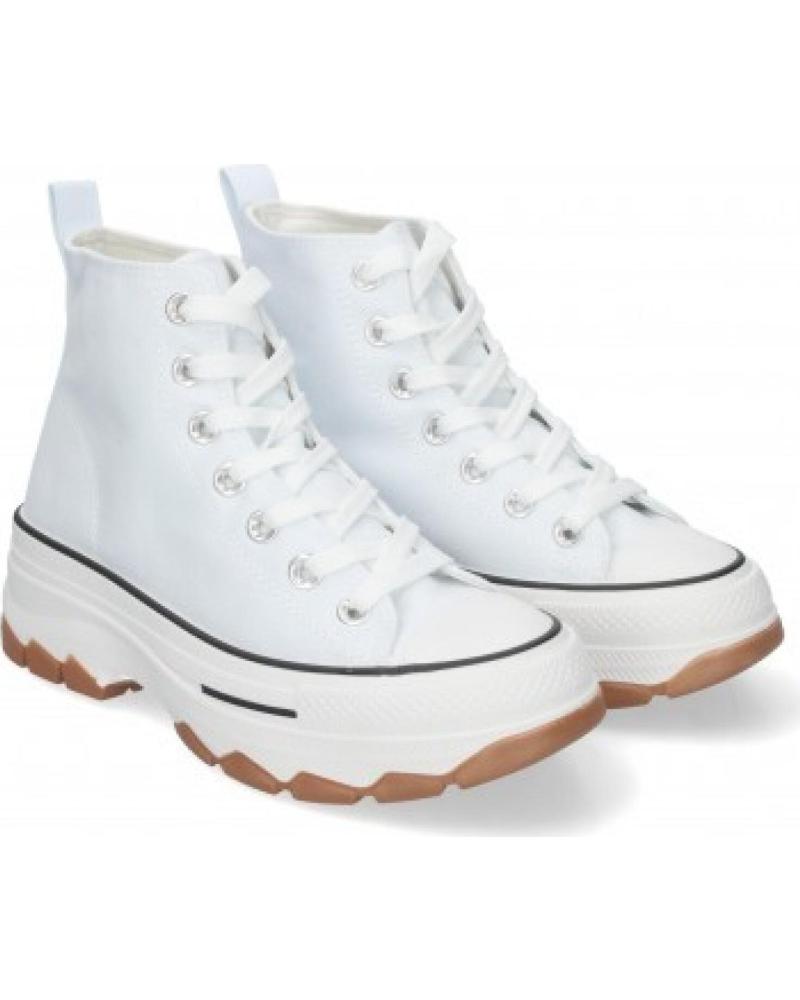 ZAPATILLAS CAÑA ALTA MUJER SPORT3PUNTO0 EV-100 CON SUELA GRUESA VARIOS COLORES