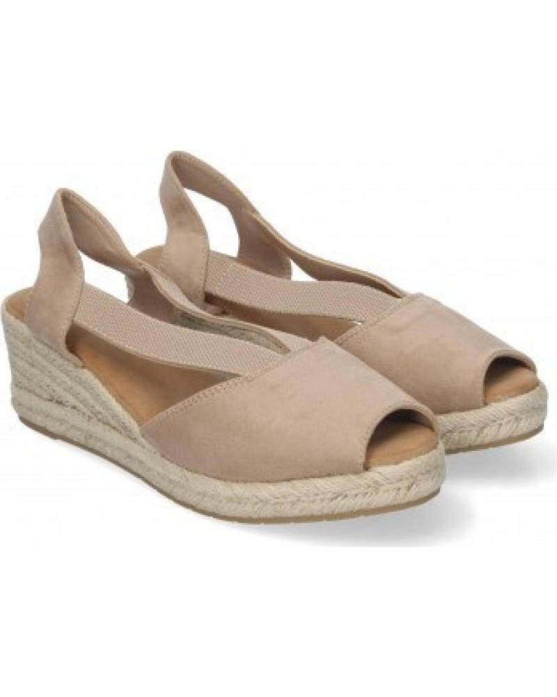 ALPARGATAS SANDALIA DE CUÑA SPORT3PUNTO0 CF-3044 BEIGE PARA MUJER VARIOS COLORES