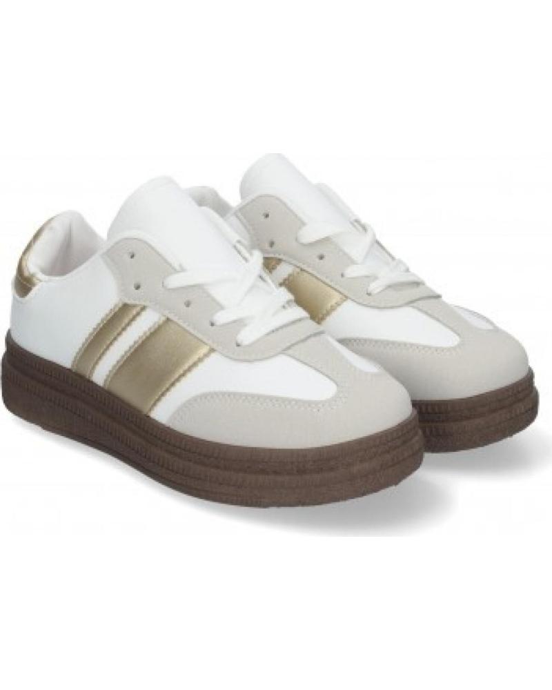 ZAPATILLAS CASUAL SPORT3PUNTO0 T002 CON DETALLES DORADOS VARIOS COLORES