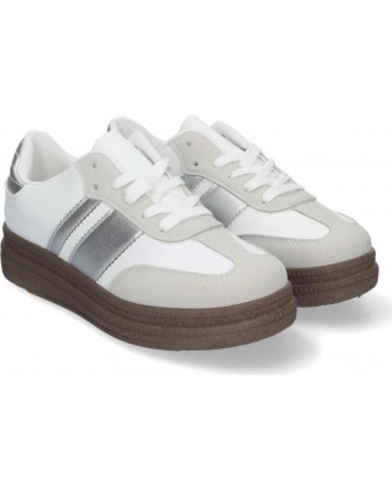 ZAPATILLAS CASUAL SPORT3PUNTO0 T002 CON DETALLES PLATEADOS VARIOS COLORES