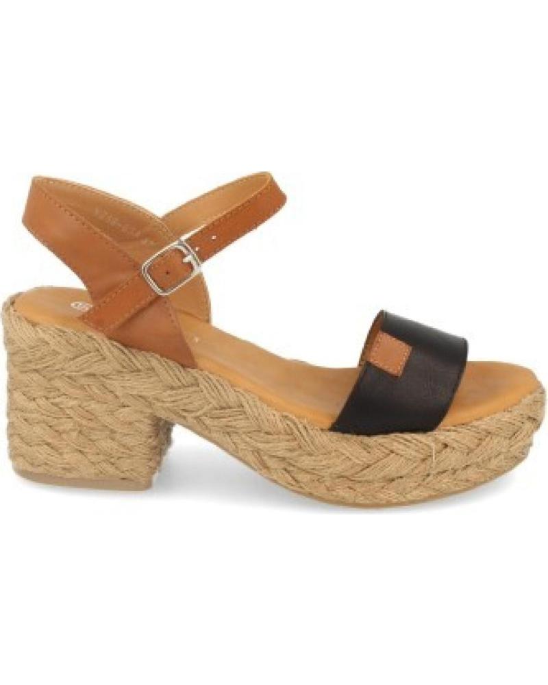 SANDALIA CUÑA SPORT3PUNTO0 YZ19-63A TIRAS CRUZADAS VARIOS COLORES