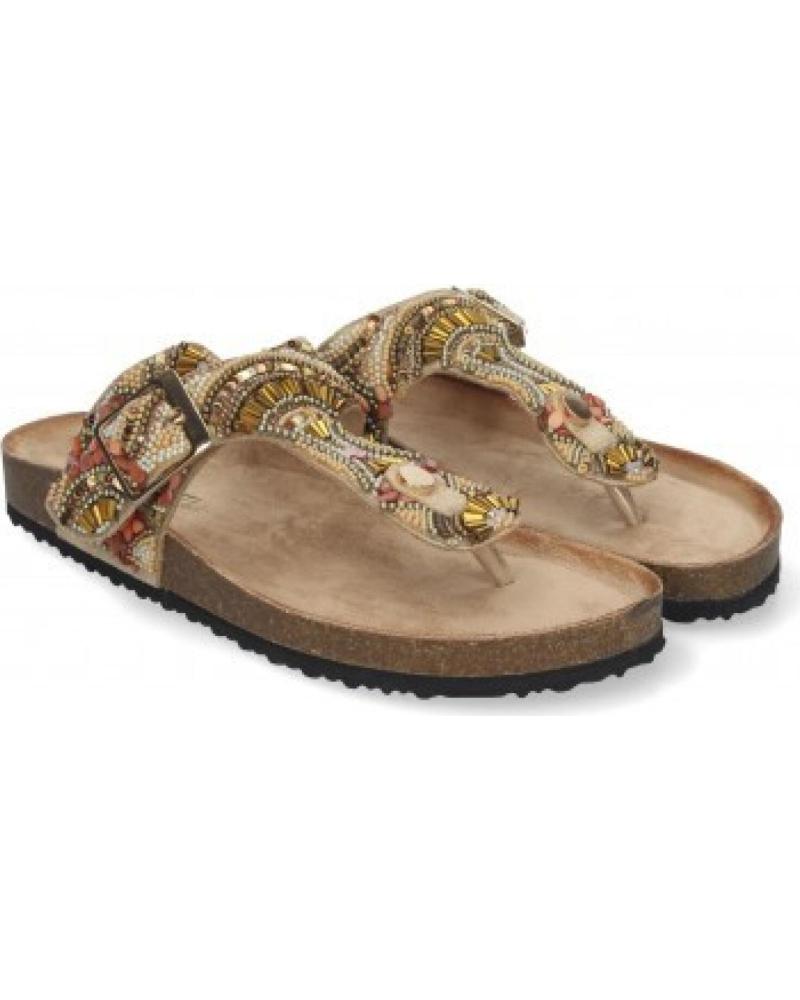 SANDALIAS DE DEDO SPORT3PUNTO0 AY-3066 DORADAS CON DETALLES BRILLANTES VARIOS COLORES