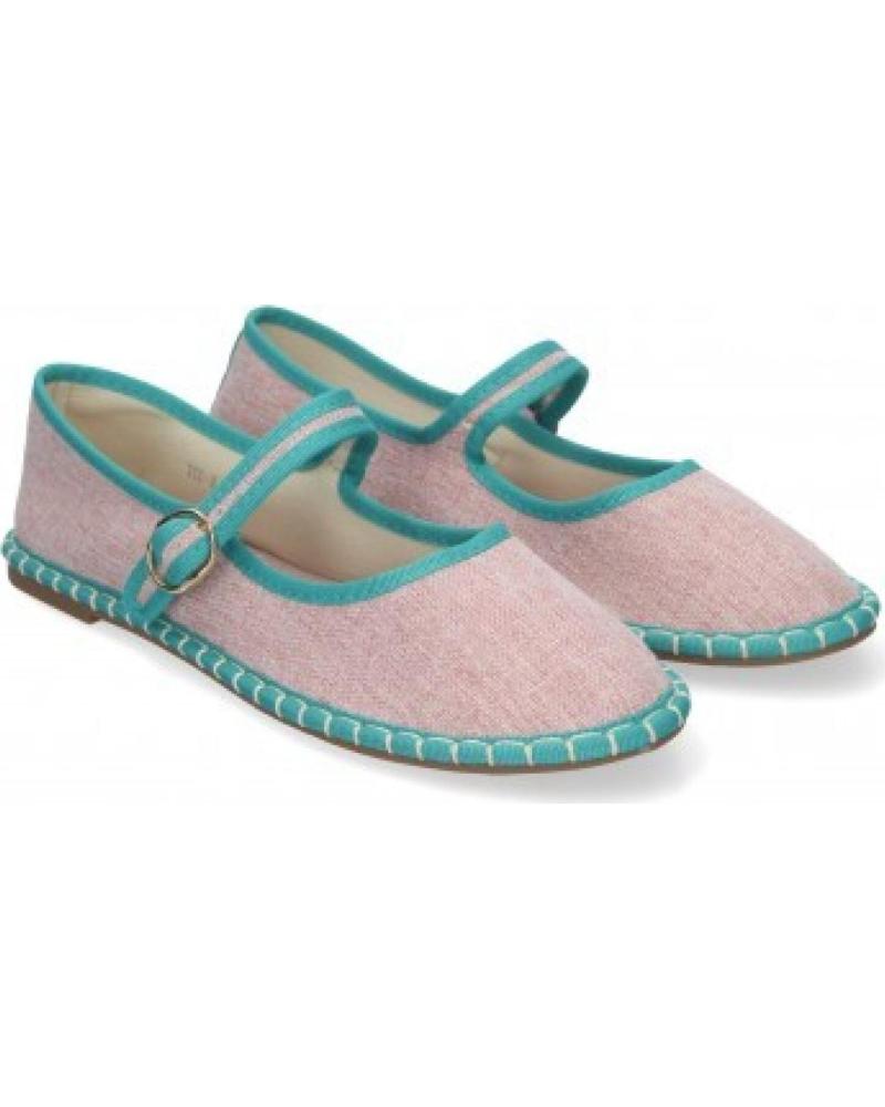 ZAPATILLAS BALLET MUJER SPORT3PUNTO0 YSD ROSA Y TURQUESA VARIOS COLORES