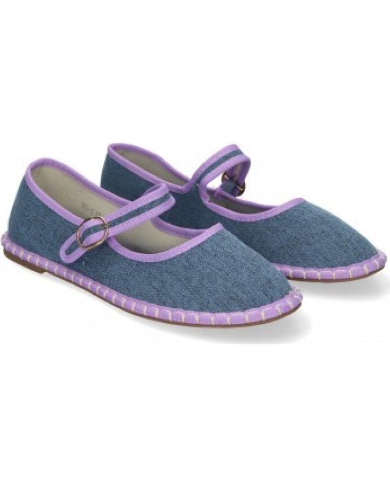 ZAPATILLAS BALLET MUJER SPORT3PUNTO0 YSD AZUL Y LILA VARIOS COLORES