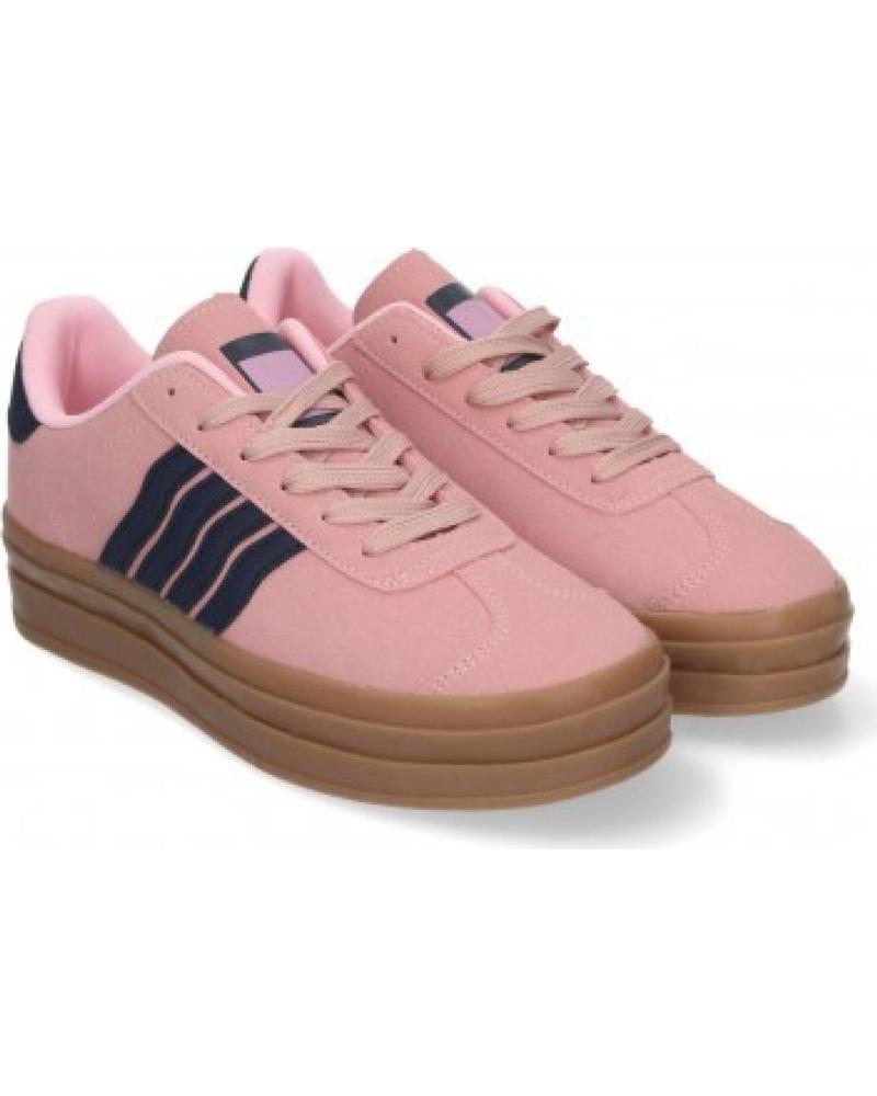 ZAPATILLAS CASUAL SPORT3PUNTO0 RA90059 ROSA VARIOS COLORES