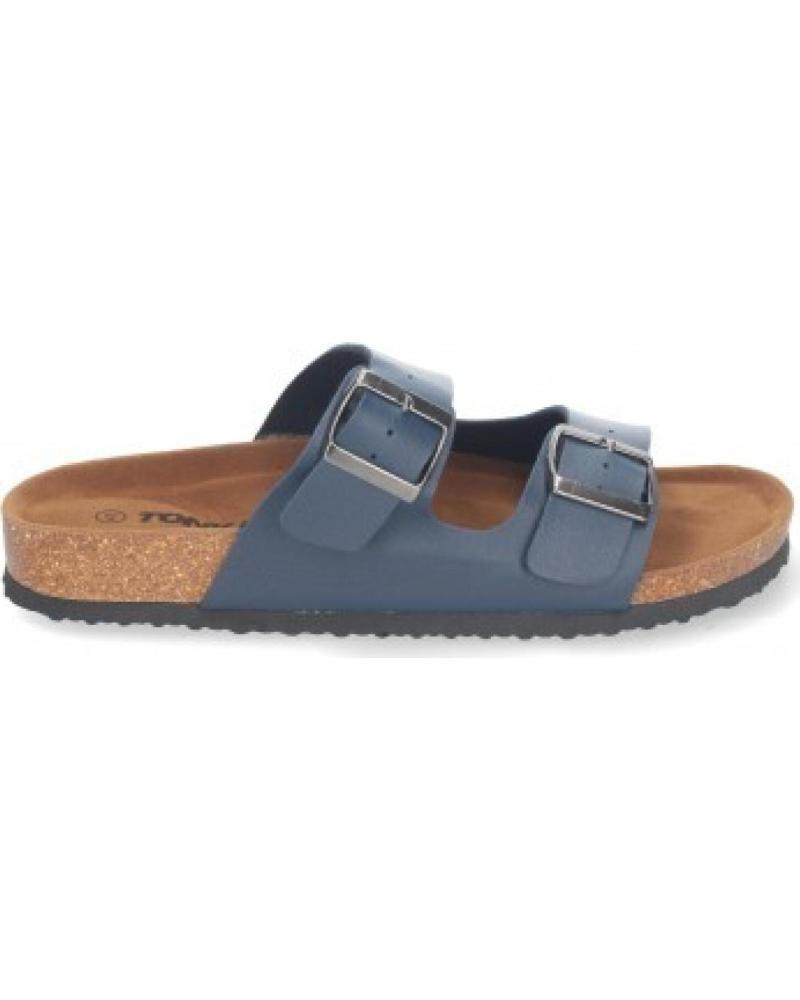 SANDALIAS DE DEDO SPORT3PUNTO0 M-151 CON DOBLE TIRA Y HEBILLA AZUL VARIOS COLORES