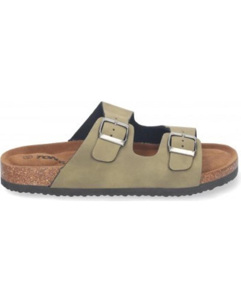 SANDALIAS DE DEDO SPORT3PUNTO0 M-151 CON DOBLE TIRA Y HEBILLA VERDE VARIOS COLORES