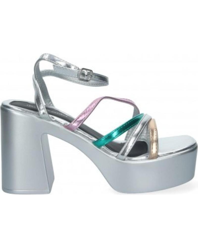 SANDALIA DE PLATAFORMA MULTI-COLOR CON TIRAS SPORT3PUNTO0 MODELO 043 VARIOS COLORES