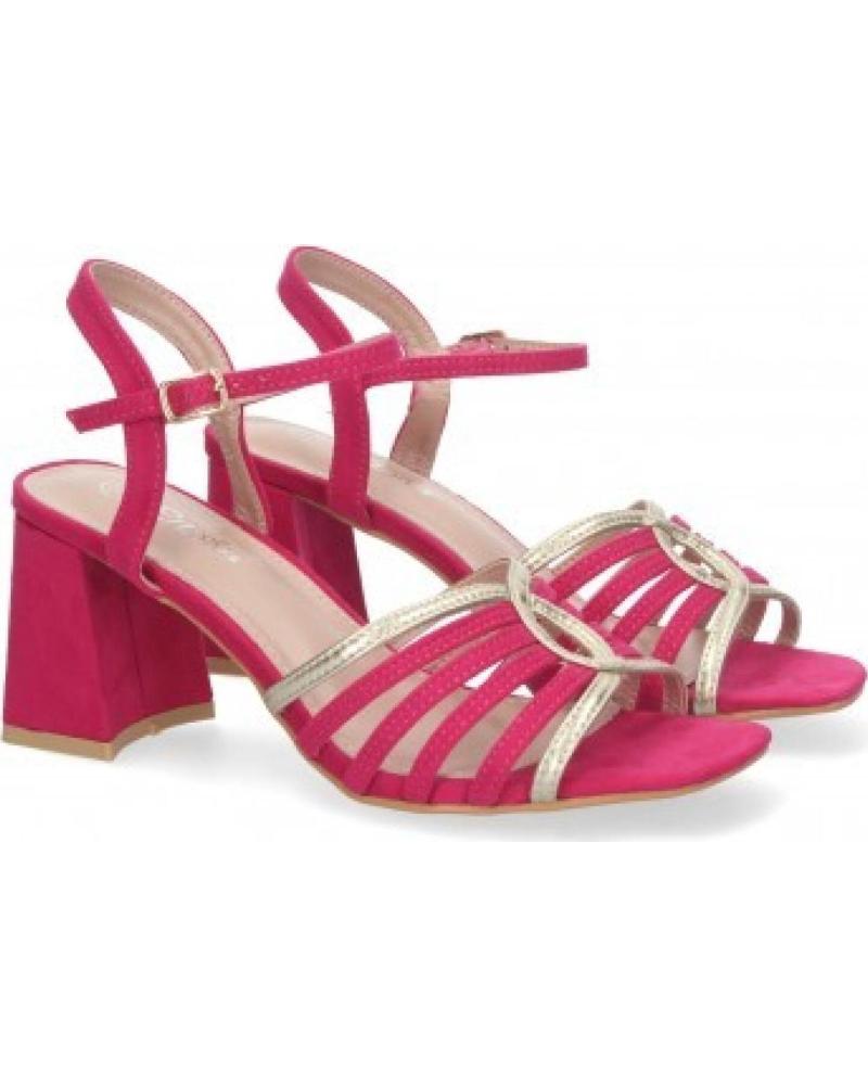 SANDALIAS DE TACÓN SPORT3PUNTO0 JL777 CON TIRAS CRUZADAS VARIOS COLORES