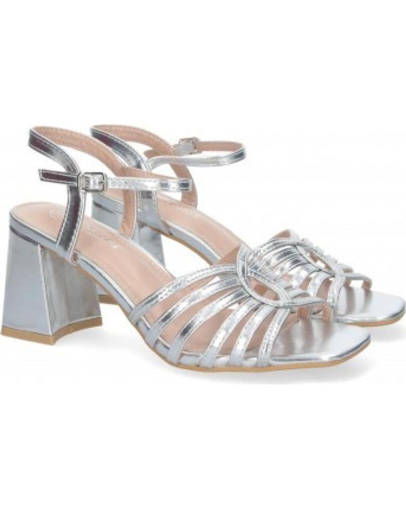 SANDALIAS DE TACÓN SPORT3PUNTO0 JL777 CON TIRAS CRUZADAS VARIOS COLORES