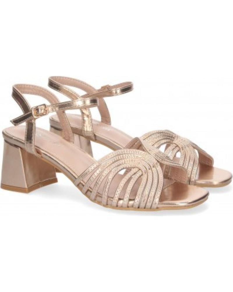 SANDALIAS DE TACÓN SPORT3PUNTO0 JL778 CHAMPÁN VARIOS COLORES