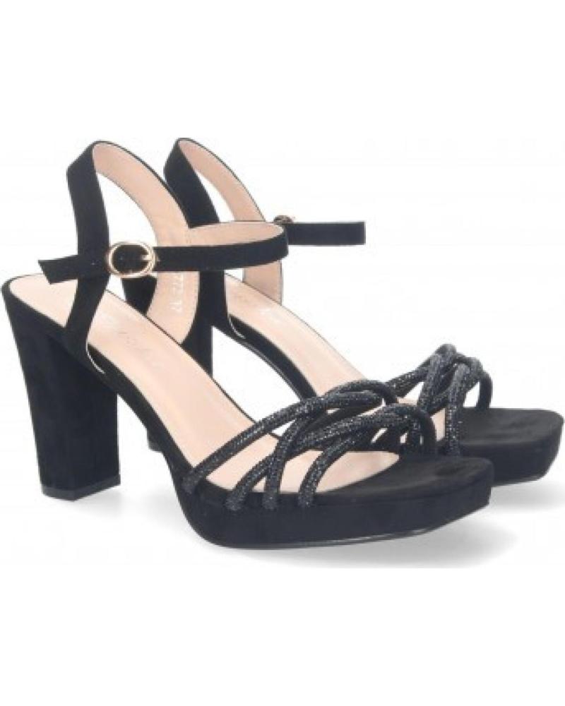 SANDALIA DE VESTIR TACÓN MUJER SPORT3PUNTO0 WXL772 NEGRO VARIOS COLORES