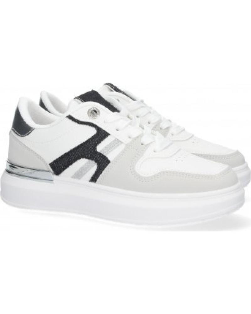 ZAPATILLAS DEPORTIVAS HOMBRE SPORT3PUNTO0 FC-56 NEGRAS CON DETALLES VARIOS COLORES