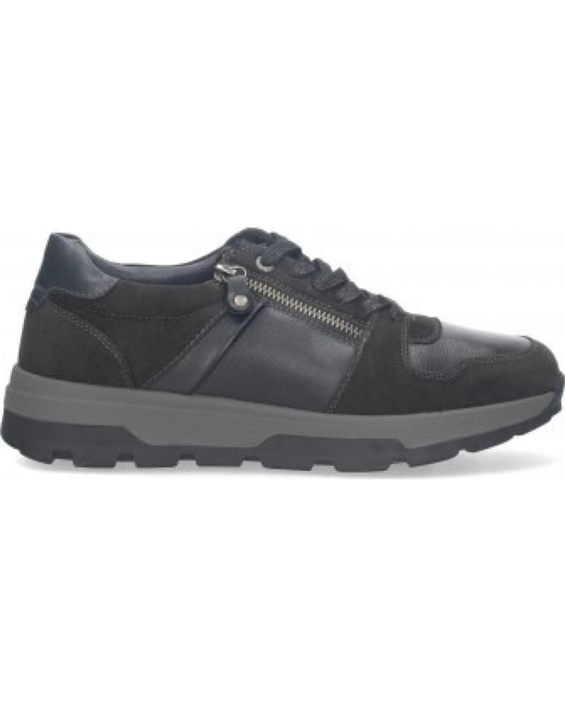 ZAPATILLAS DEPORTIVAS CASUAL SPORT3PUNTO0 HOMBRE NEGRO CON CREMALLERA VARIOS COLORES