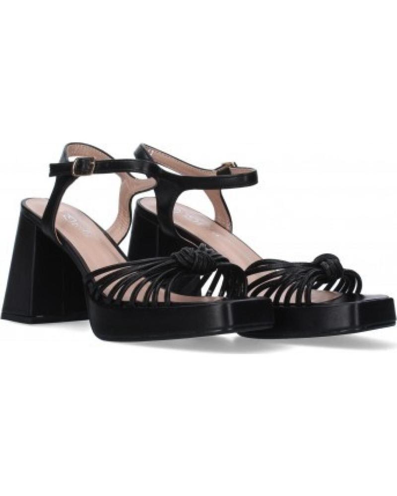 SANDALIAS MUJER SPORT3PUNTO0 S-2400 TACÓN PLATAFORMA NEGRO VARIOS COLORES
