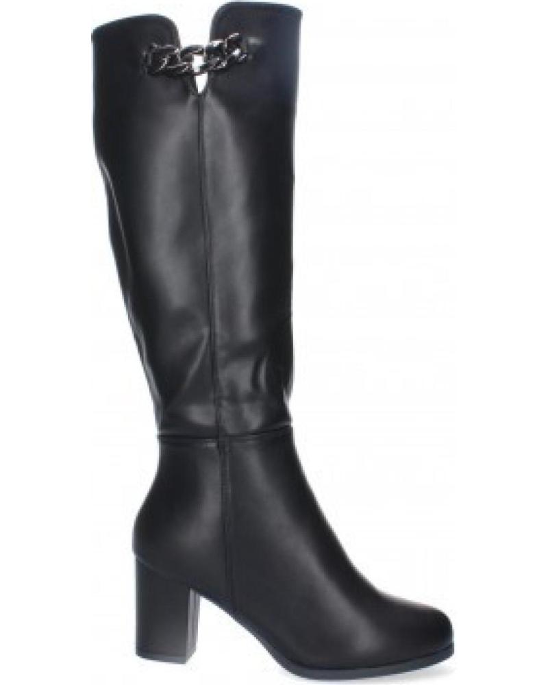 BOTAS ALTAS DE VESTIR SPORT3PUNTO0 ZS-101 CON DETALLE METÁLICO VARIOS COLORES