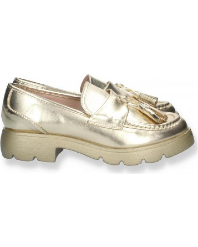 MOCASINES DORADOS SPORT3PUNTO0 8718 CON BORLAS VARIOS COLORES
