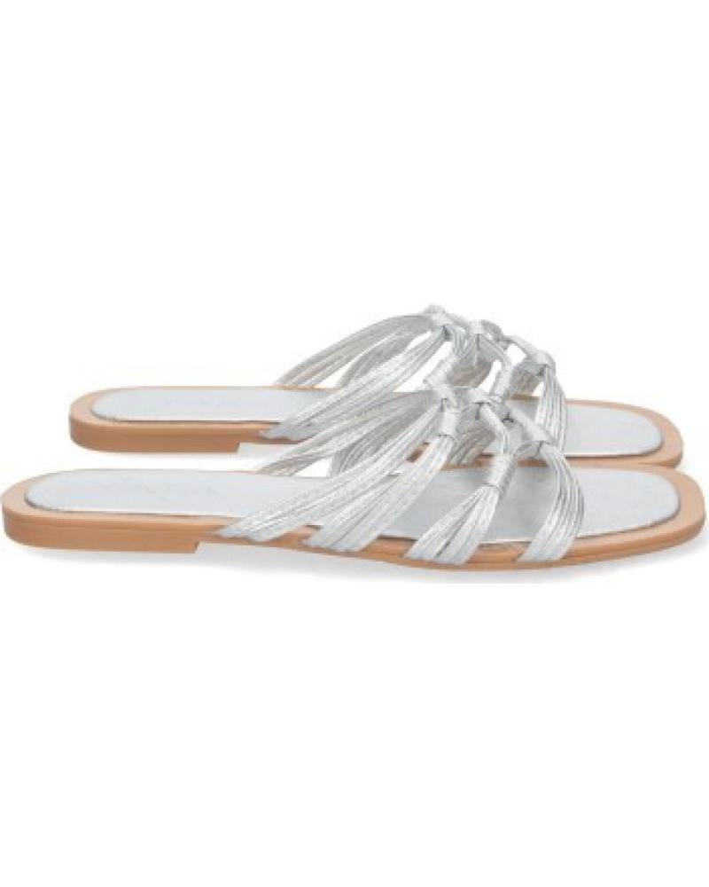 SANDALIAS PLANAS SPORT3PUNTO0 BP-2317 PLATA VARIOS COLORES