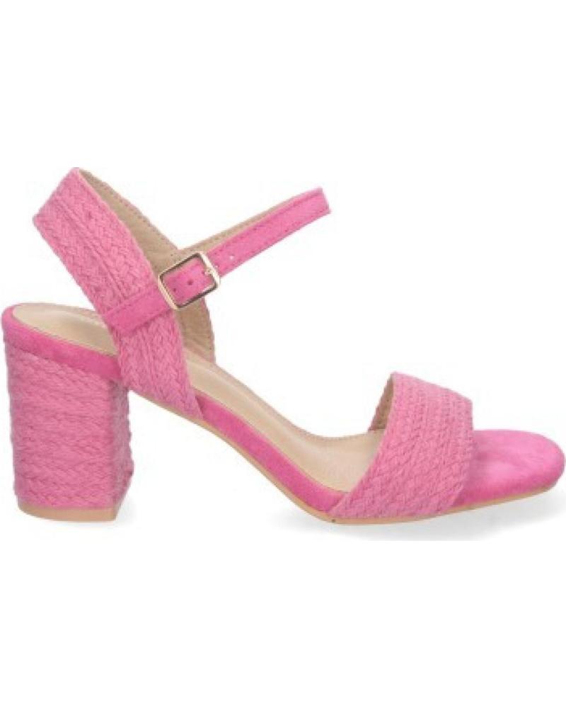 SANDALIAS DE VESTIR SPORT3PUNTO0 FUCSIA CON TACÓN VARIOS COLORES