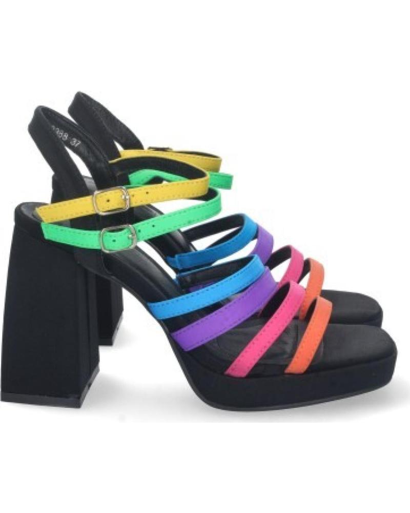 SANDALIAS DE TACÓN SPORT3PUNTO0 MODELO S-2388 MULTICOR VARIOS COLORES