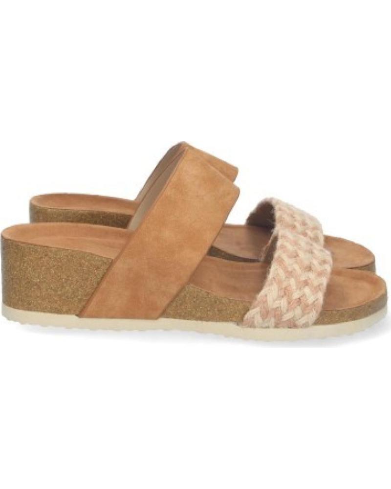 SANDALIAS DE CUÑA SPORT3PUNTO0 MODELO M-226C - TAUPE VARIOS COLORES