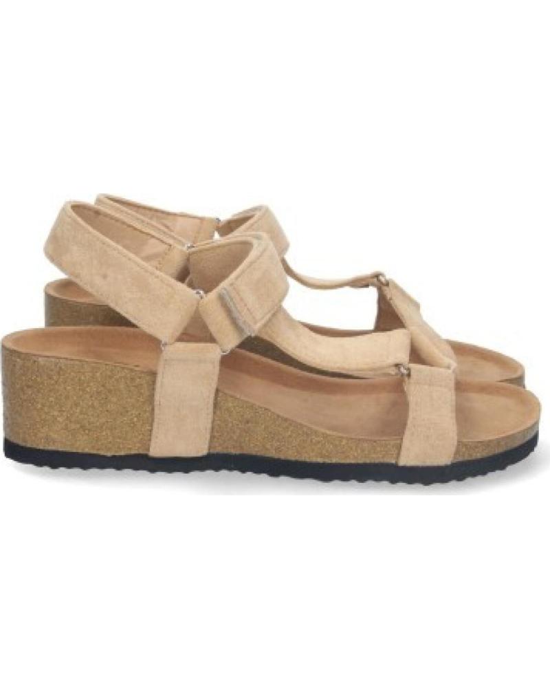 SANDALIAS SPORT3PUNTO0 M-211C CON TIRAS CRUZADAS Y SUELA DE CORCHO VARIOS COLORES