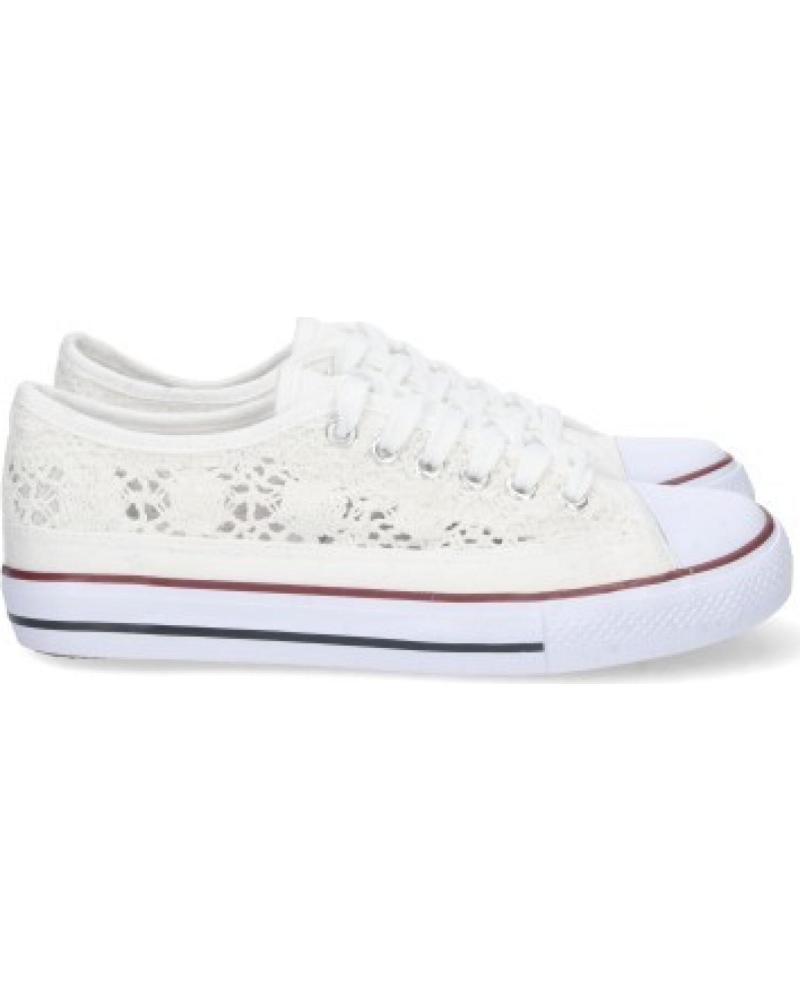 ZAPATILLAS CASUALES SPORT3PUNTO0 EV-97 BLANCAS CON DISEÑO PERFORADO VARIOS COLORES