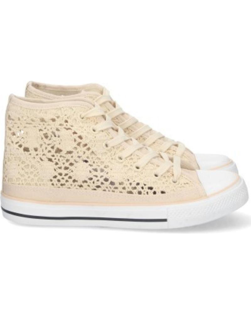 ZAPATILLAS CASUAL MEDIA CAÑA SPORT3PUNTO0 EV-98 CON ENCAJE VARIOS COLORES