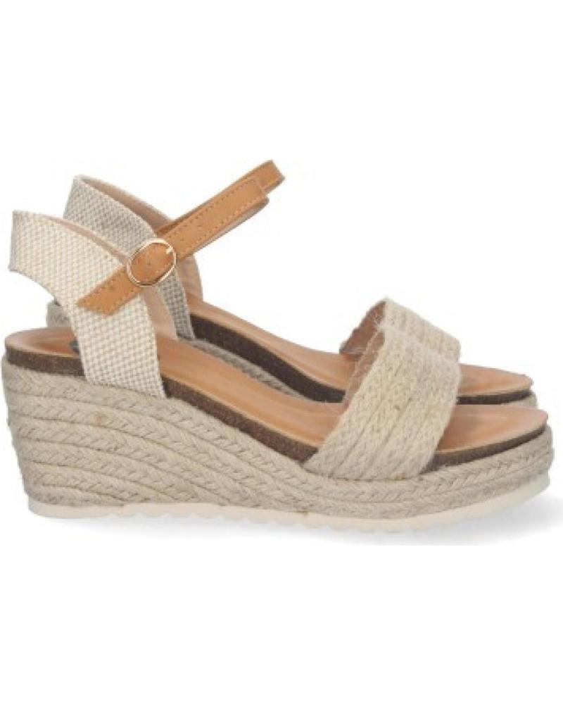 SANDALIAS DE CUÑA SPORT3PUNTO0 KK-927 BEIGE VARIOS COLORES