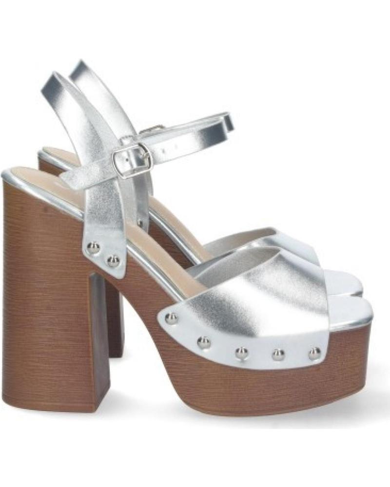 SANDALIAS DE VESTIR SPORT3PUNTO0 CON PLATAFORMA Y TACÓN ANCHO VARIOS COLORES