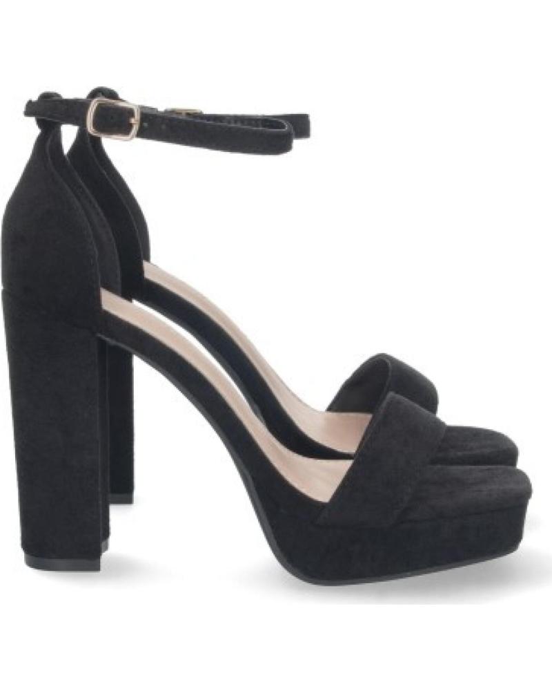 SPORT3PUNTO0 SANDALIAS DE TACÓN GRUESO MODELO 2BL-2096 CON TIRA AL TOBILLO VARIOS COLORES