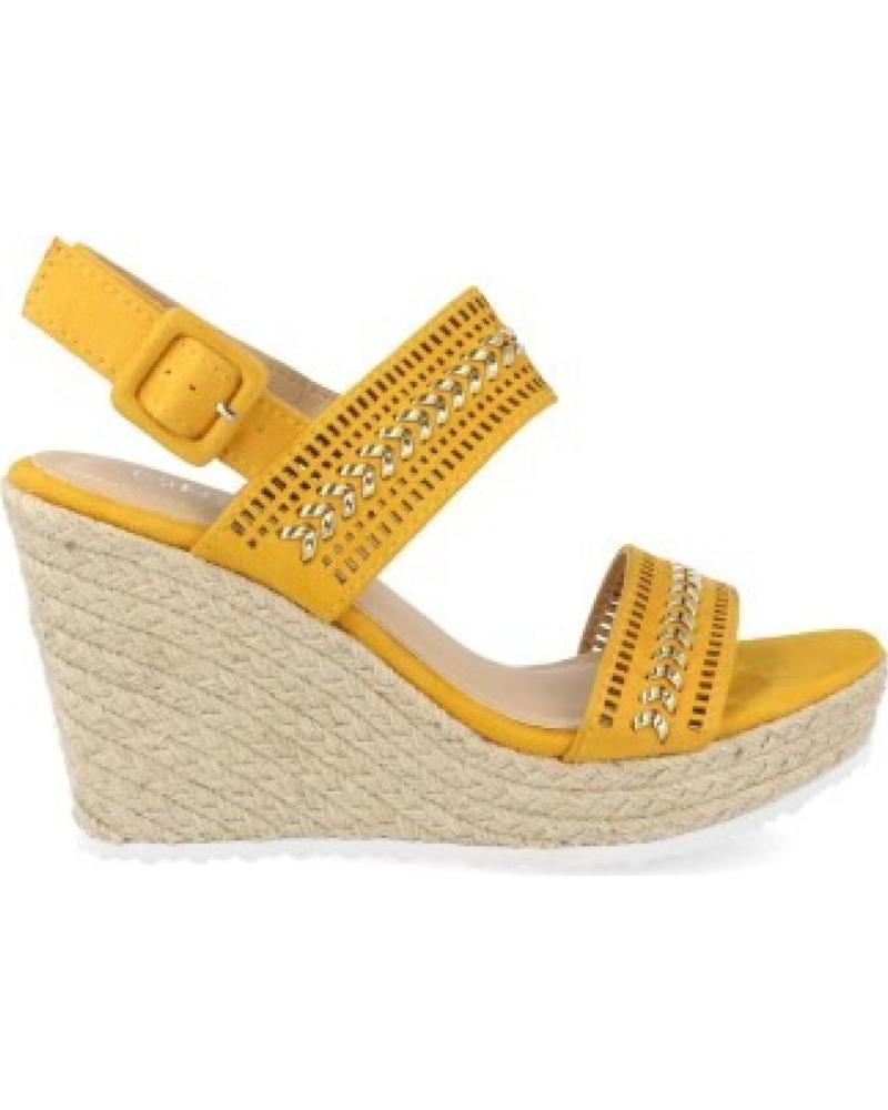 SANDALIAS DE CUÑA SPORT3PUNTO0 BL101 CON TIRAS ADORNADAS VARIOS COLORES