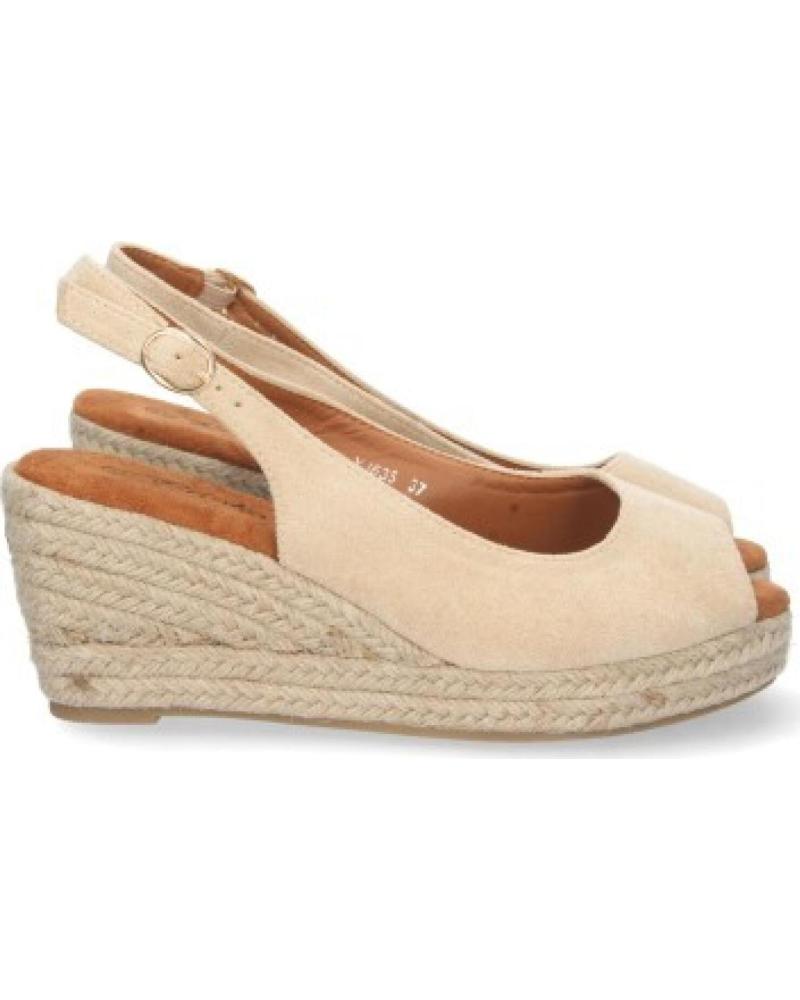 SANDALIA VESTIR CUÑA SLINGBACK SPORT3PUNTO0 YJ635 BEIGE VARIOS COLORES