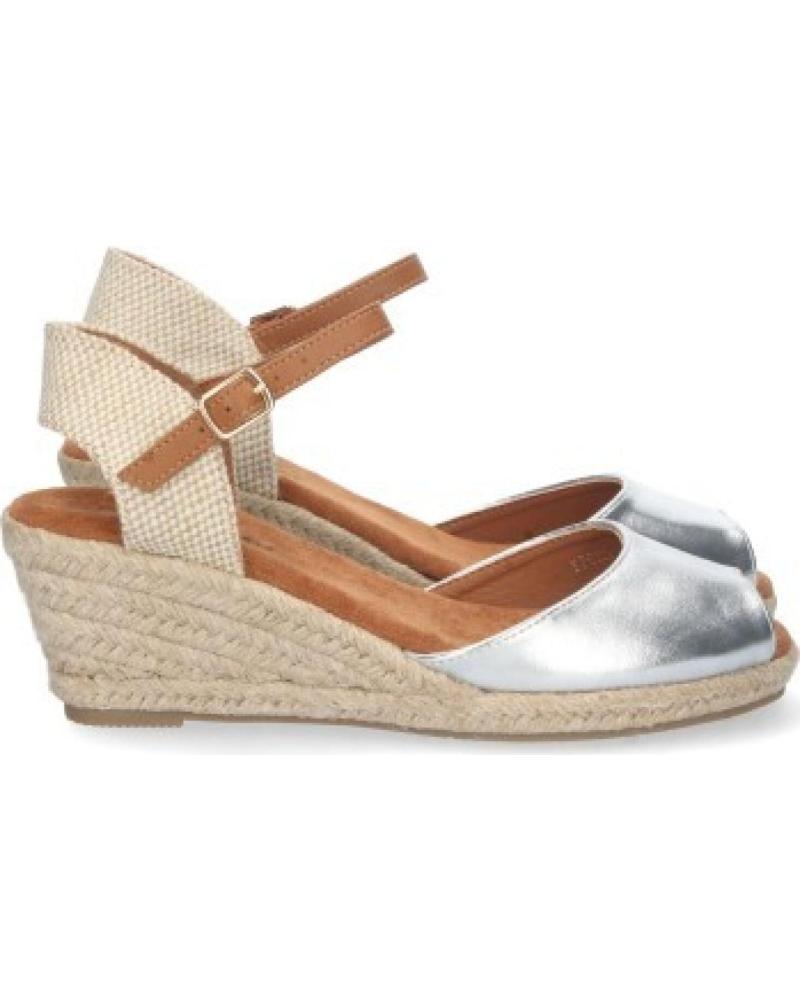 SANDALIAS DE CUÑA SPORT3PUNTO0 YJ633 PLATA VARIOS COLORES