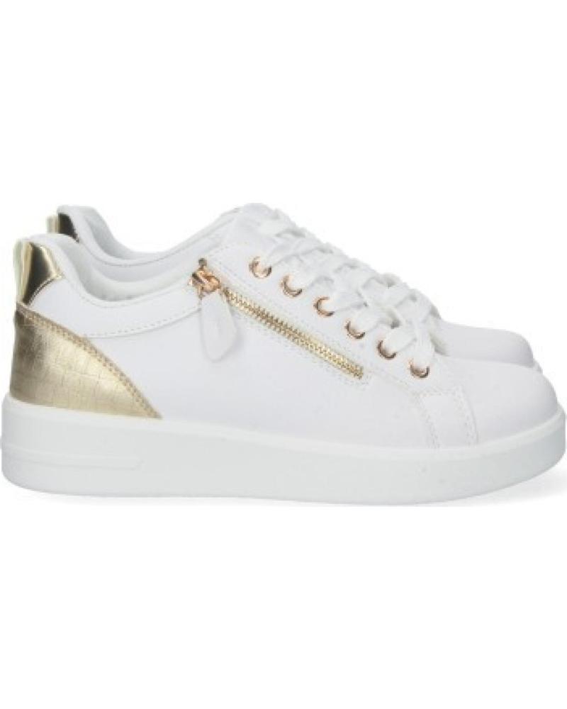ZAPATILLAS CASUAL MUJER SPORT3PUNTO0 CD-2315 DETALLE DORADO VARIOS COLORES