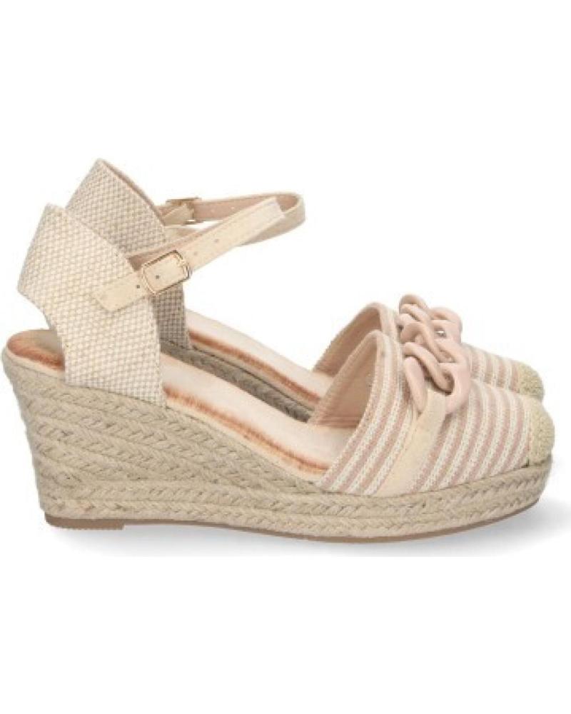 SANDALIAS DE CUÑA SPORT3PUNTO0 KK912 APRICOT VARIOS COLORES