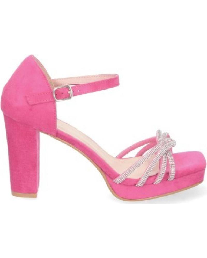 SANDALIAS DE TACÓN SPORT3PUNTO0 2WL-2107 CON CRISTALES VARIOS COLORES