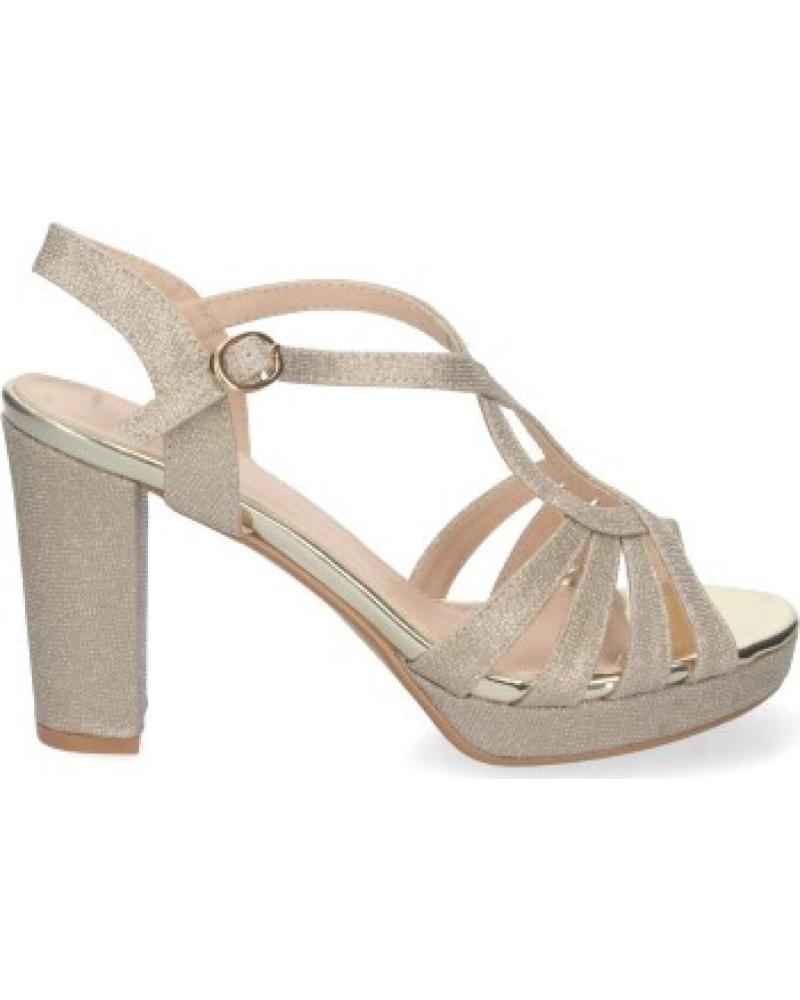 SANDALIAS DE VESTIR SPORT3PUNTO0 W18-73 CON TACÓN Y TIRAS CRUZADAS VARIOS COLORES