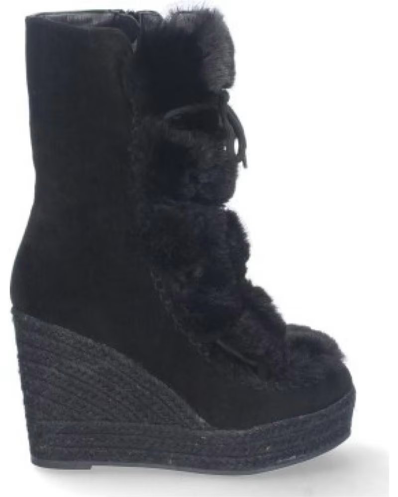 BOTAS SPORT3PUNTO0 YZ22 COM CUNHA E DETALHES DE PELO VARIOS COLORES