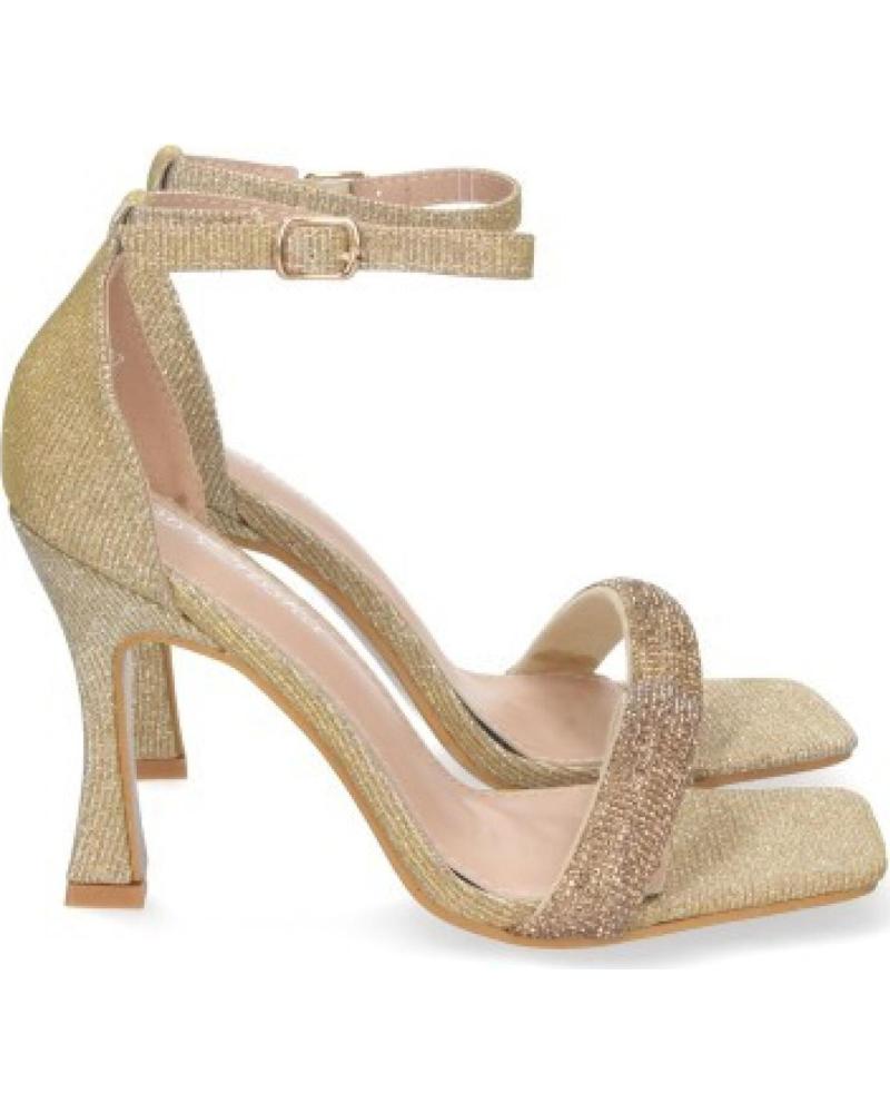 SANDALIAS DE TACÓN SPORT3PUNTO0 JL8555 CON TIRAS FINAS Y DETALLE BRILLANTE VARIOS COLORES