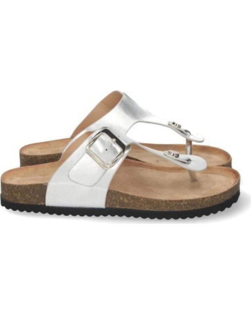 SANDALIA DE DEDO SPORT3PUNTO0 1A-1618 PLATA VARIOS COLORES