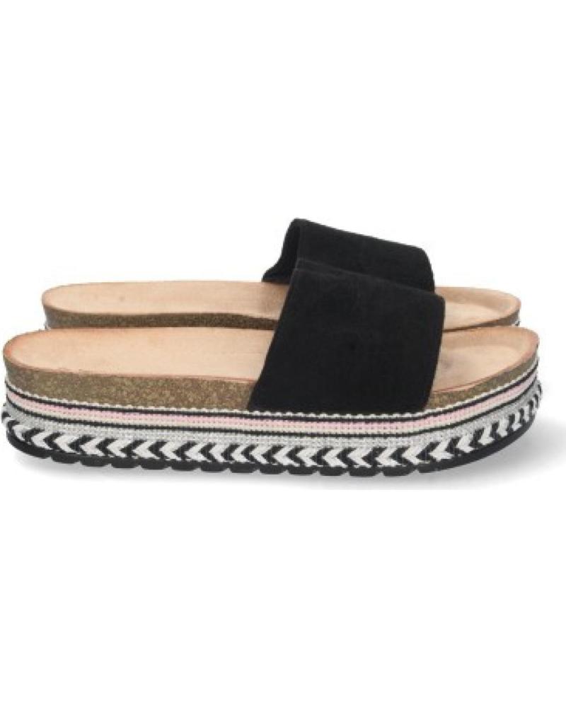 CHANCLAS SPORT3PUNTO0 TC-710 CON PLATAFORMA Y DETALLE TEXTURIZADO VARIOS COLORES